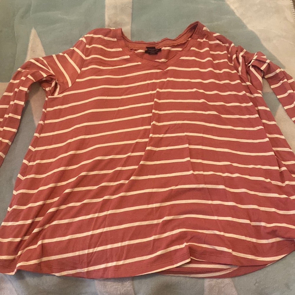 Rue 21 long sleeved stripe top